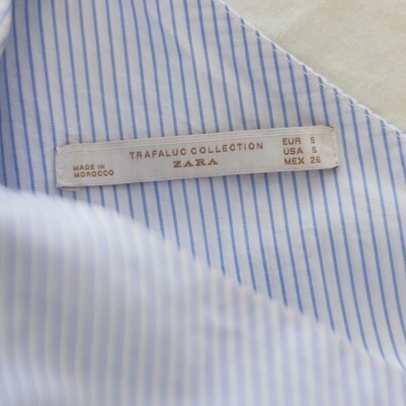 Zara Ruffle One Shoulder Top - Picture 5 of 5